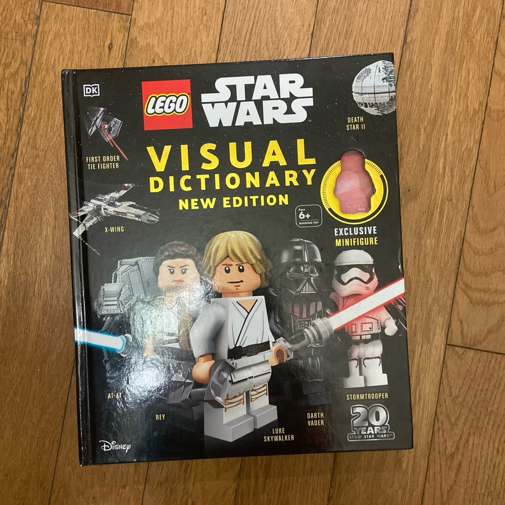 Lego Star Wars Visual Dictionary, Used New Edition: NO Mini-figure